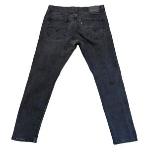 Levis 512 Jeans Mens 34x32 Blue Slim Taper Dark Wash Indigo Denim Preppy Casual
